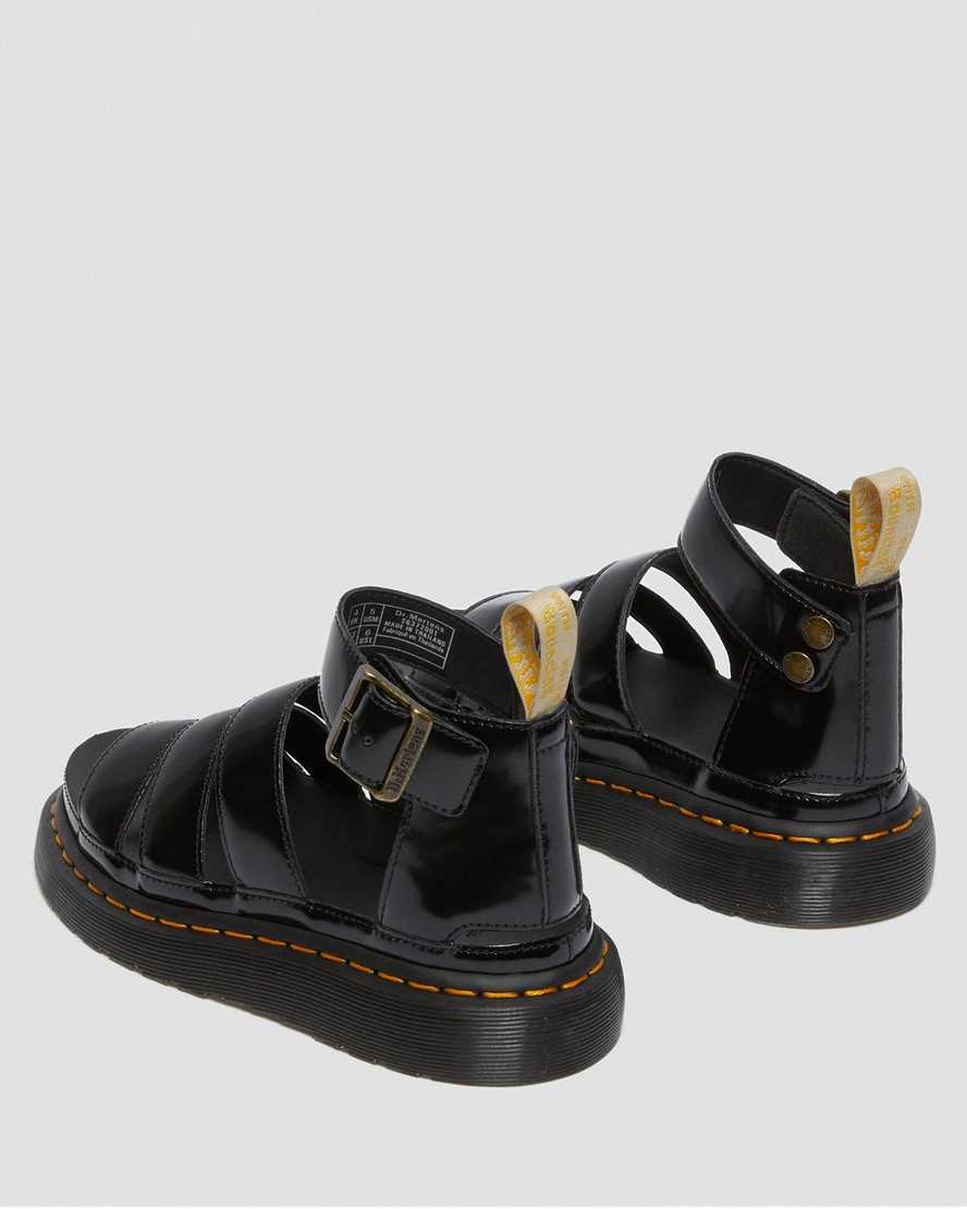 dr. martens clarissa ii sandaler med rem til damer sort