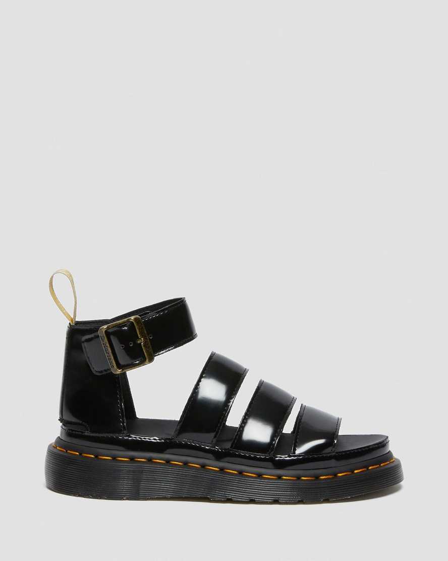dr. martens clarissa ii sandaler med rem til damer sort