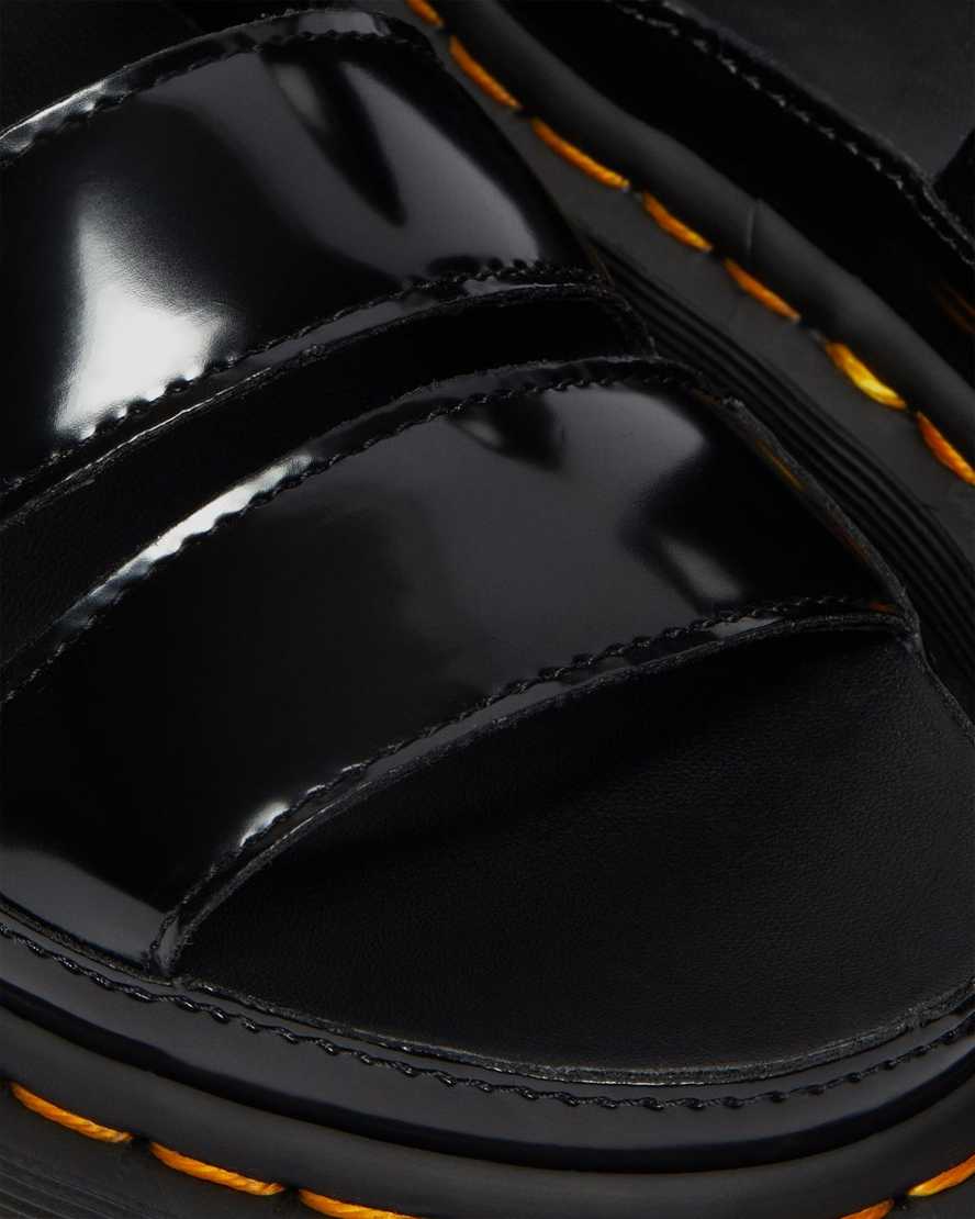dr. martens clarissa ii sandaler med rem til damer sort