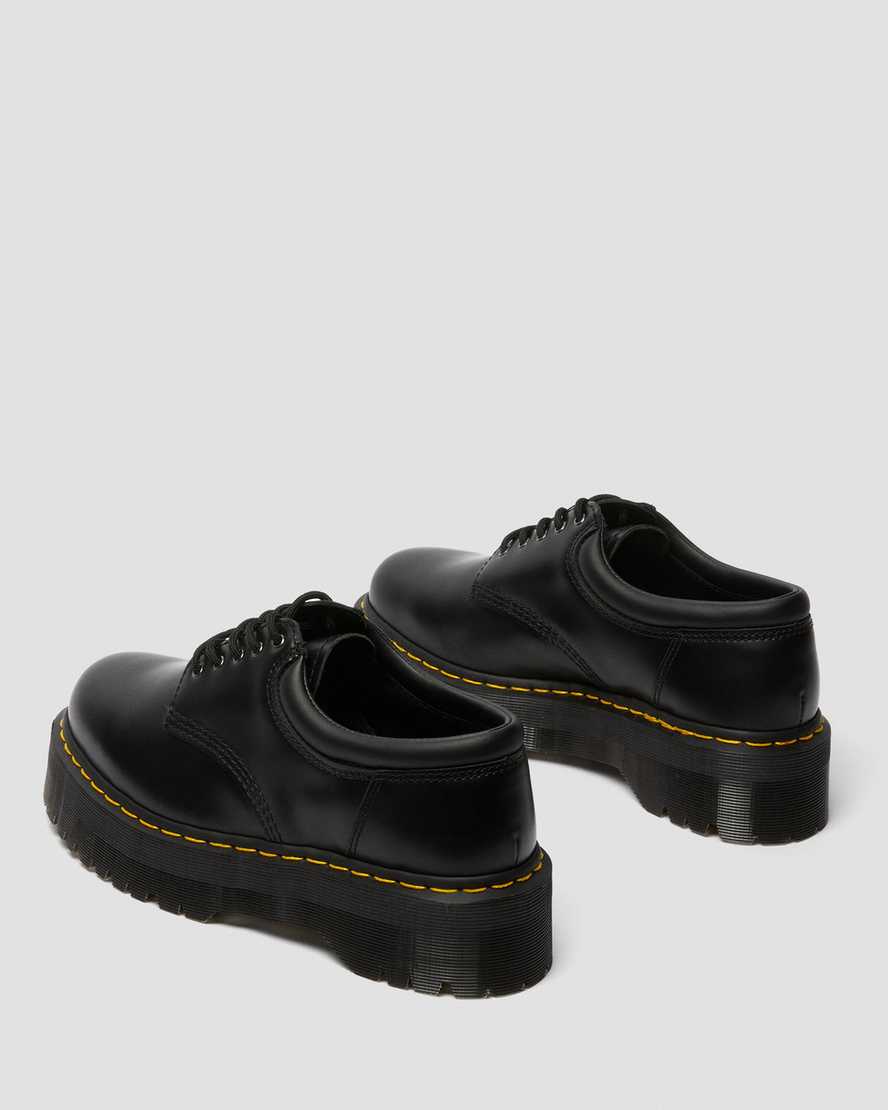 sorte dr martens 8053 platform dame casual sko