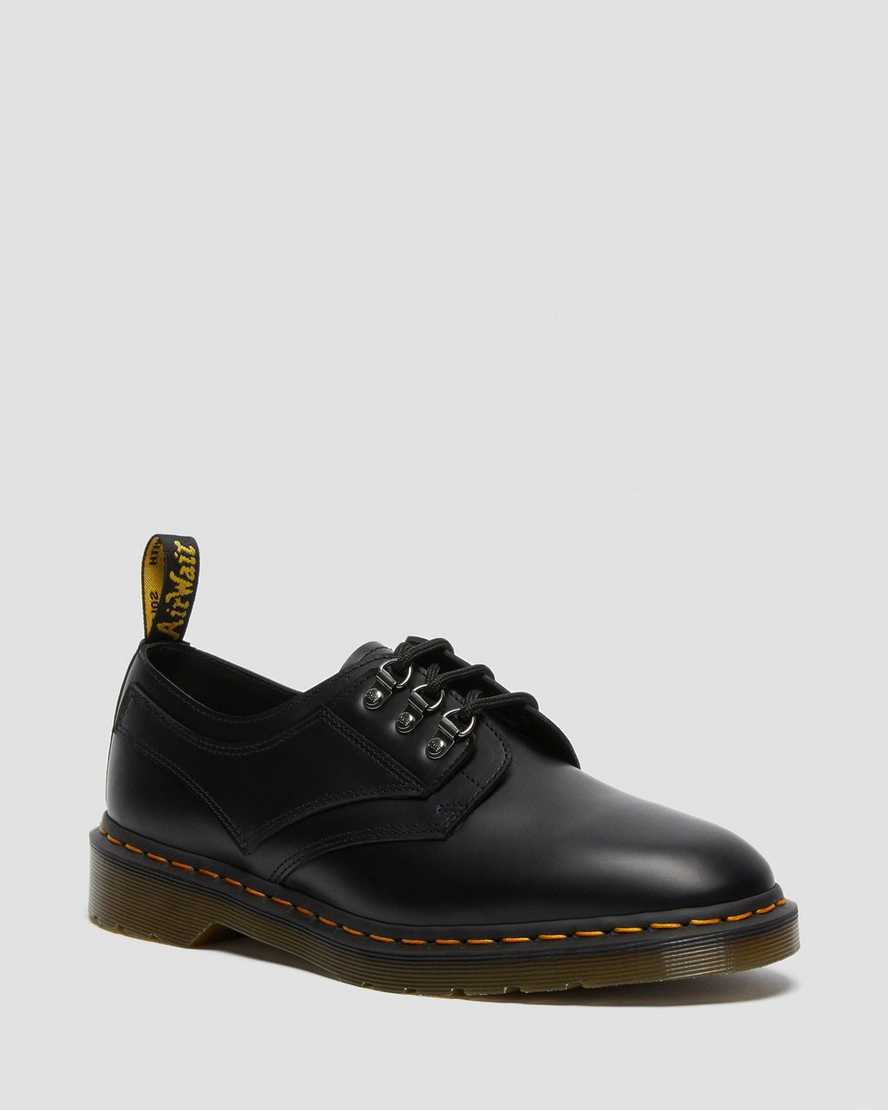 dr martens 1461 verso smooth oxfordsko til kvinder sort