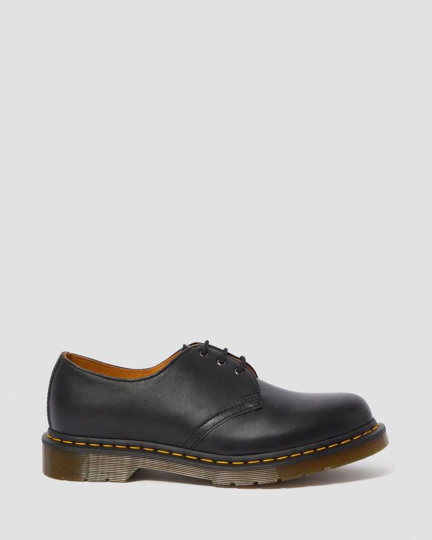 sorte dr martens 1461 nappa oxfordsko til kvinder