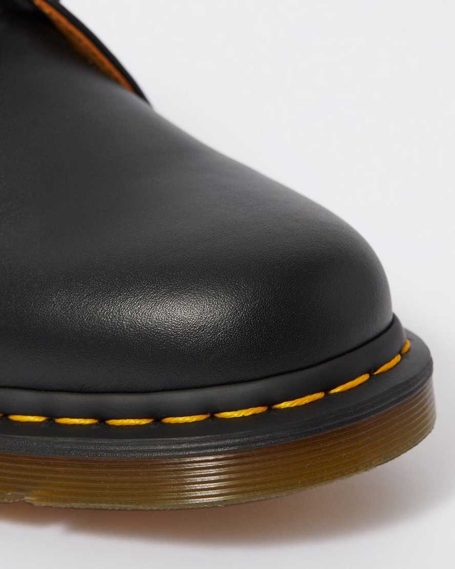 sorte dr martens 1461 nappa oxfordsko til kvinder