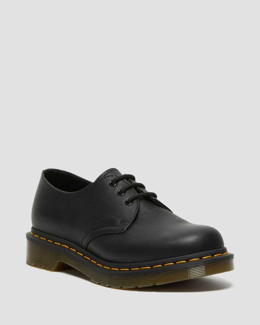 sorte dr martens 1461 virginia oxfordsko til kvinder