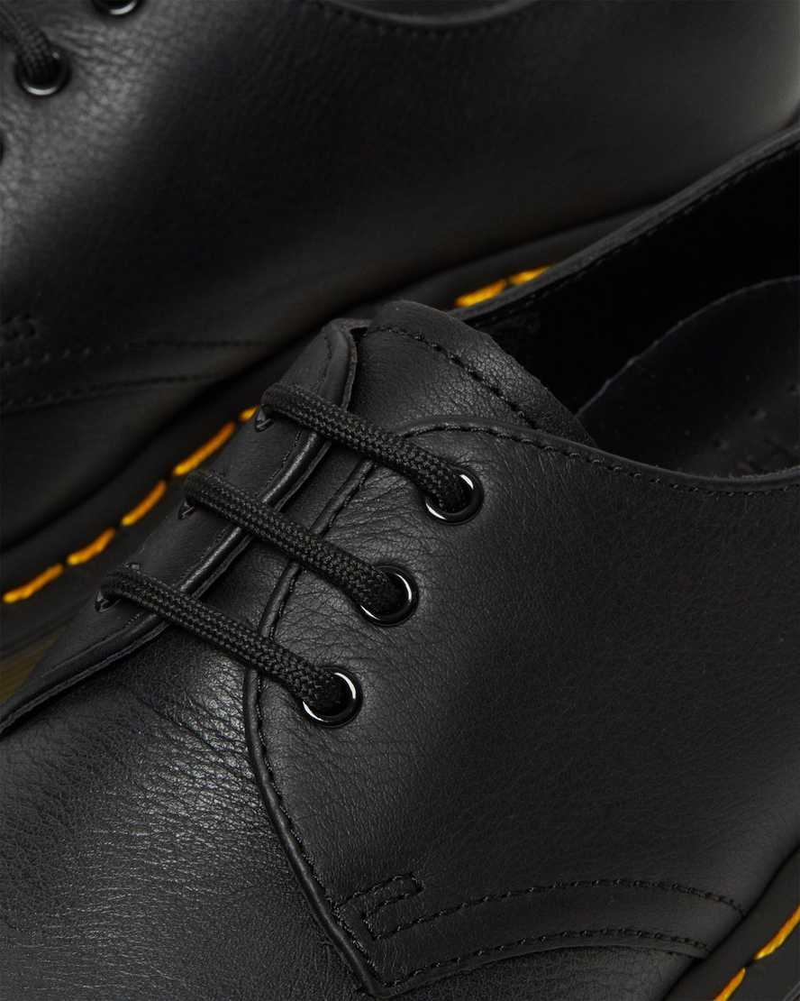 sorte dr martens 1461 virginia oxfordsko til kvinder