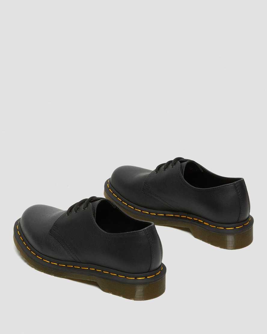 sorte dr martens 1461 virginia oxfordsko til kvinder