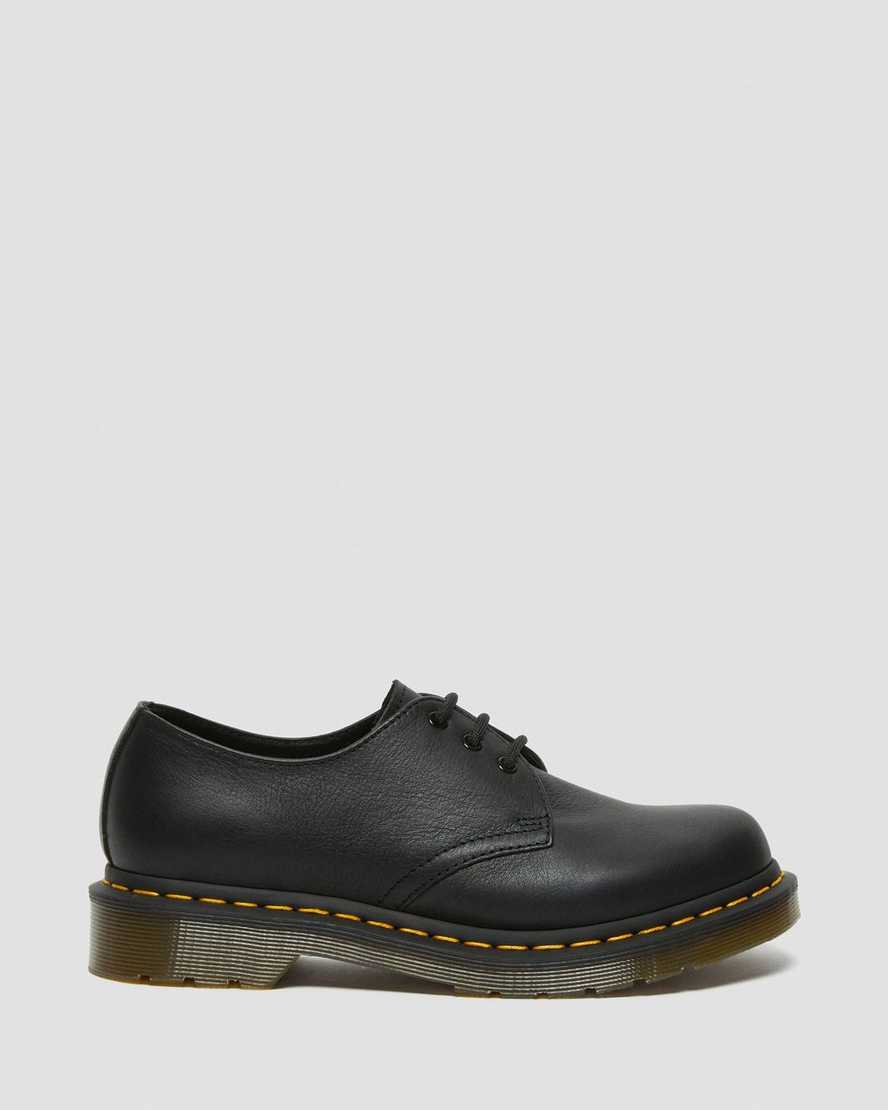 sorte dr martens 1461 virginia oxfordsko til kvinder