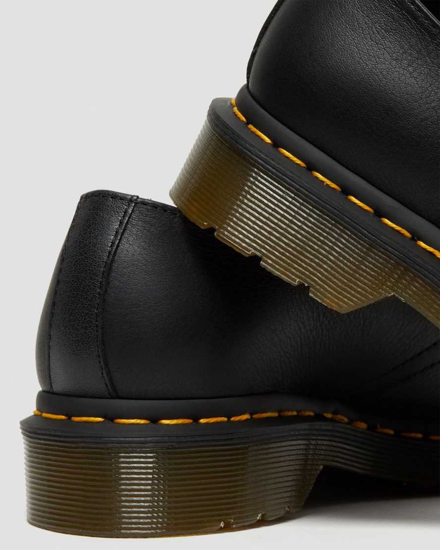 sorte dr martens 1461 virginia oxfordsko til kvinder