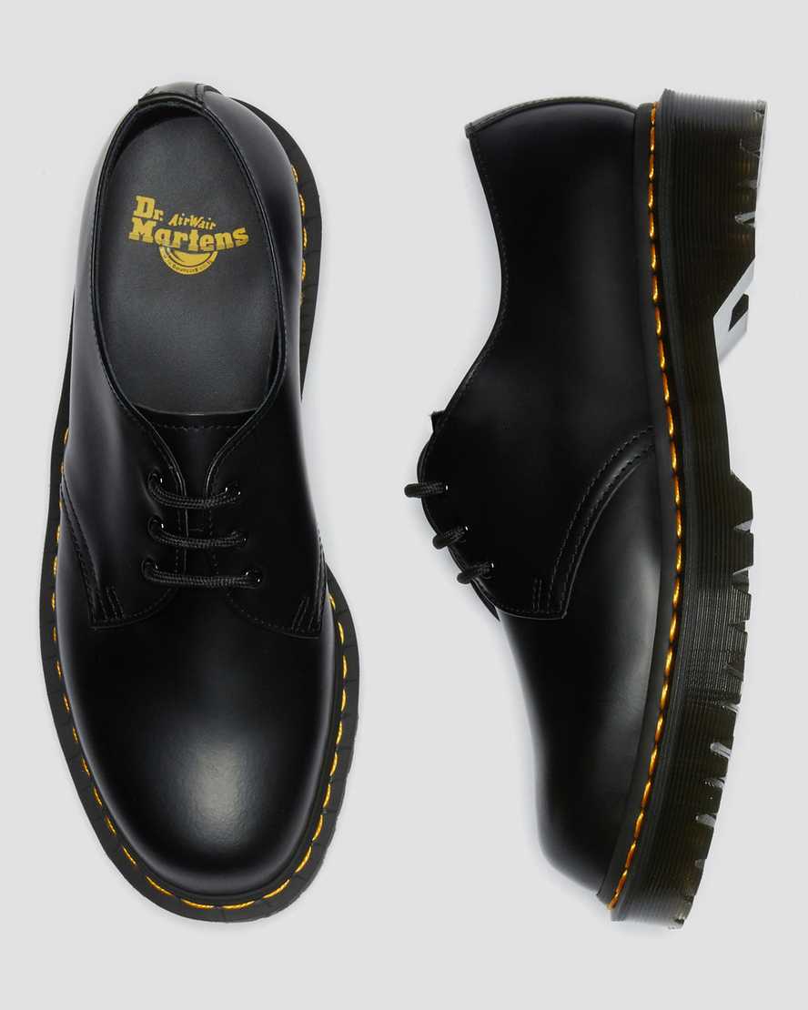 dr. martens 1461 bex smooth oxfordsko til kvinder sort