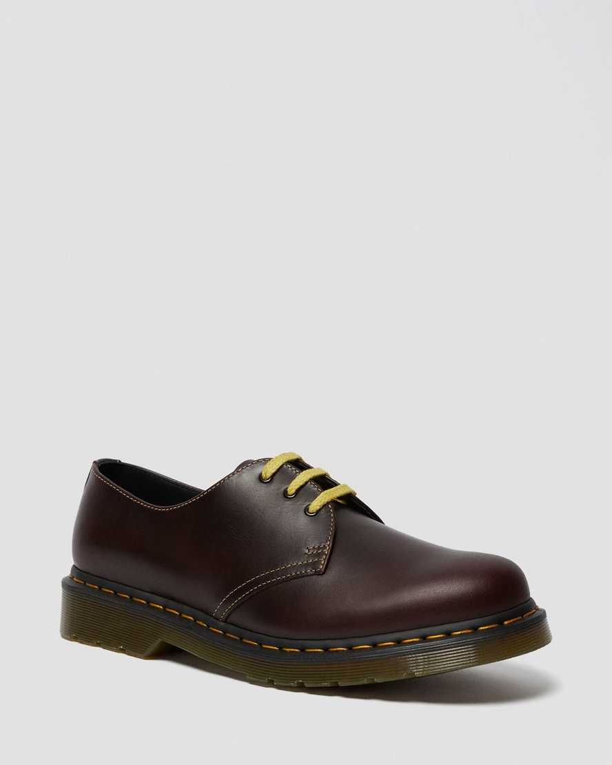 dr. martens 1461 atlas oxfordsko til kvinder i bordeauxrød