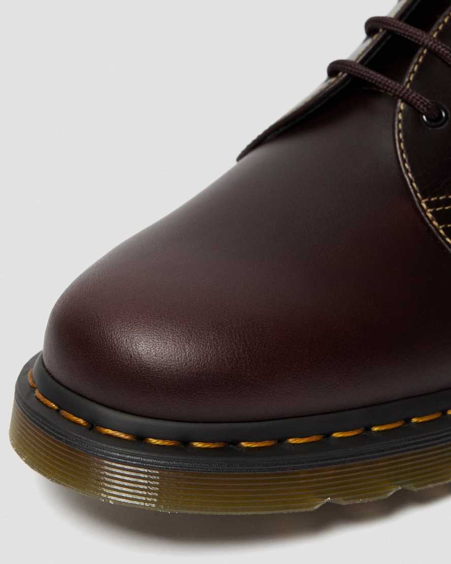 dr. martens 1461 atlas oxfordsko til kvinder i bordeauxrød