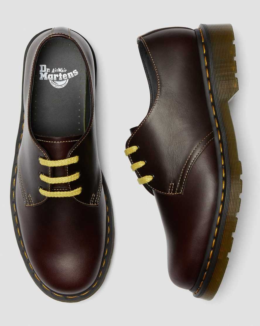 dr. martens 1461 atlas oxfordsko til kvinder i bordeauxrød
