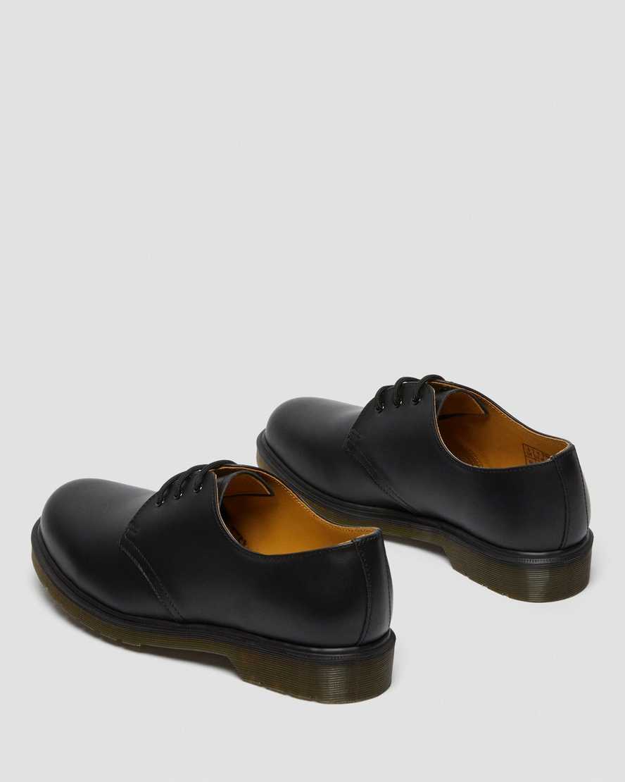 dr. martens 1461 plain welt smooth oxfordsko til kvinder sort