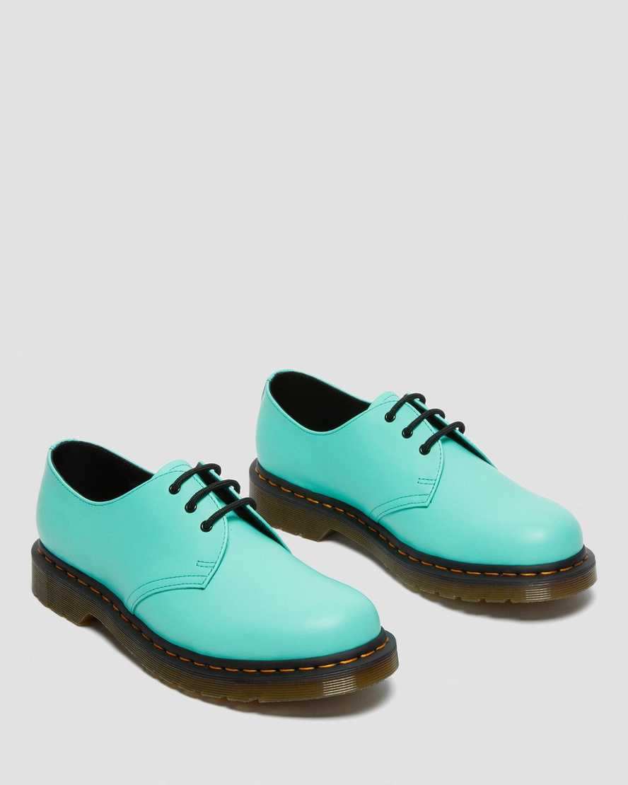 turkis dr martens 1461 smooth dame oxford sko