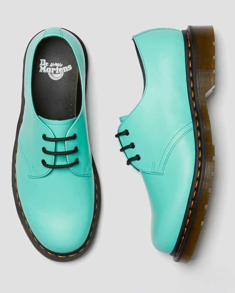turkis dr martens 1461 smooth dame oxford sko