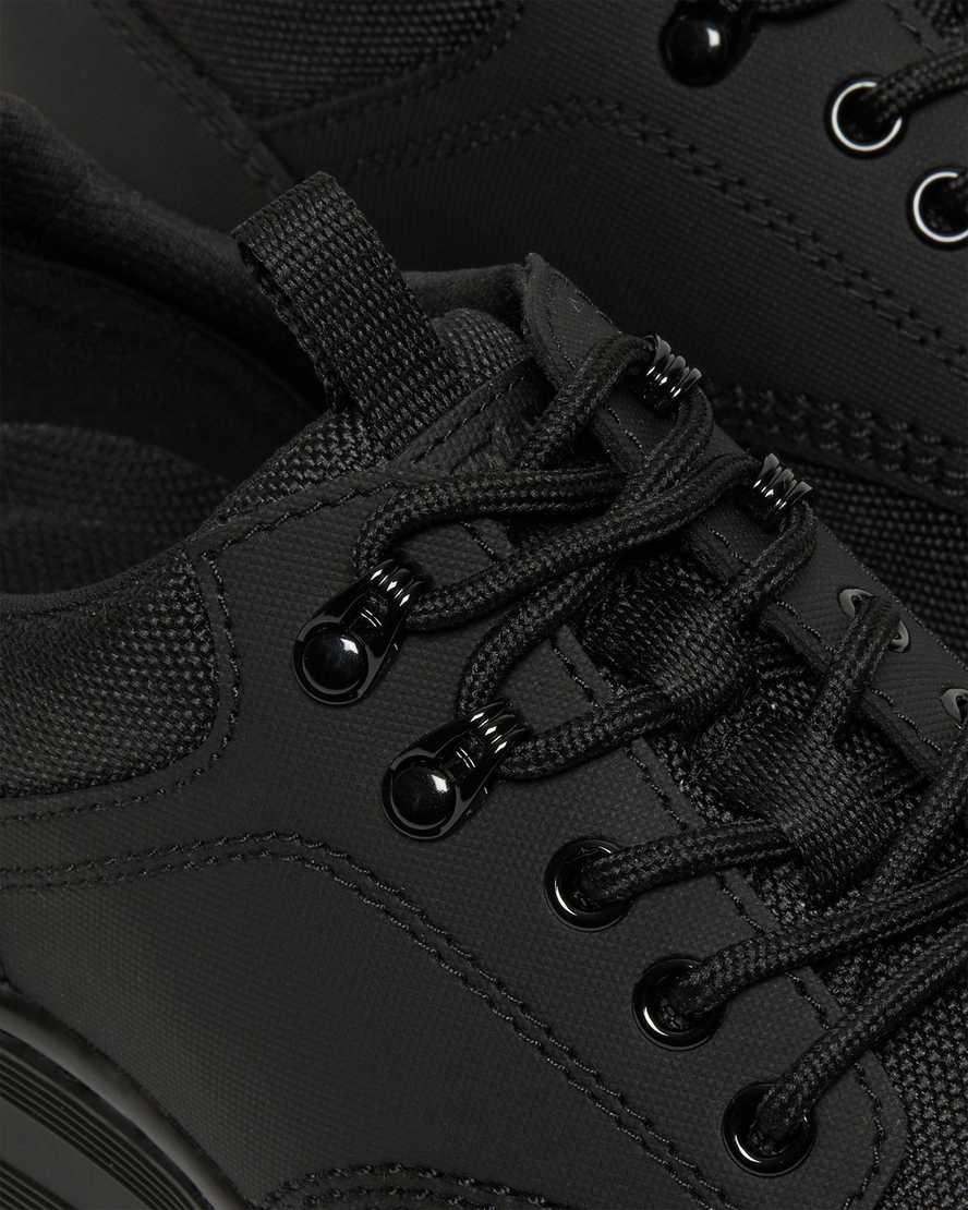 sorte dr martens reeder mono utility sko til dame