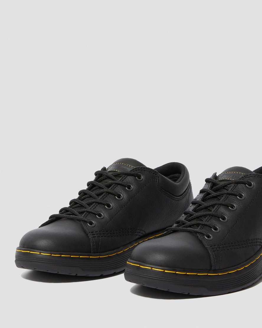 sorte dr martens maltby skridsikre damearbejdssko